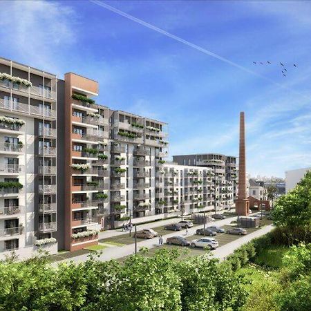 Stylowy Apartament Przy Manufakturze W Samym Centrum Lodzi Exteriör bild